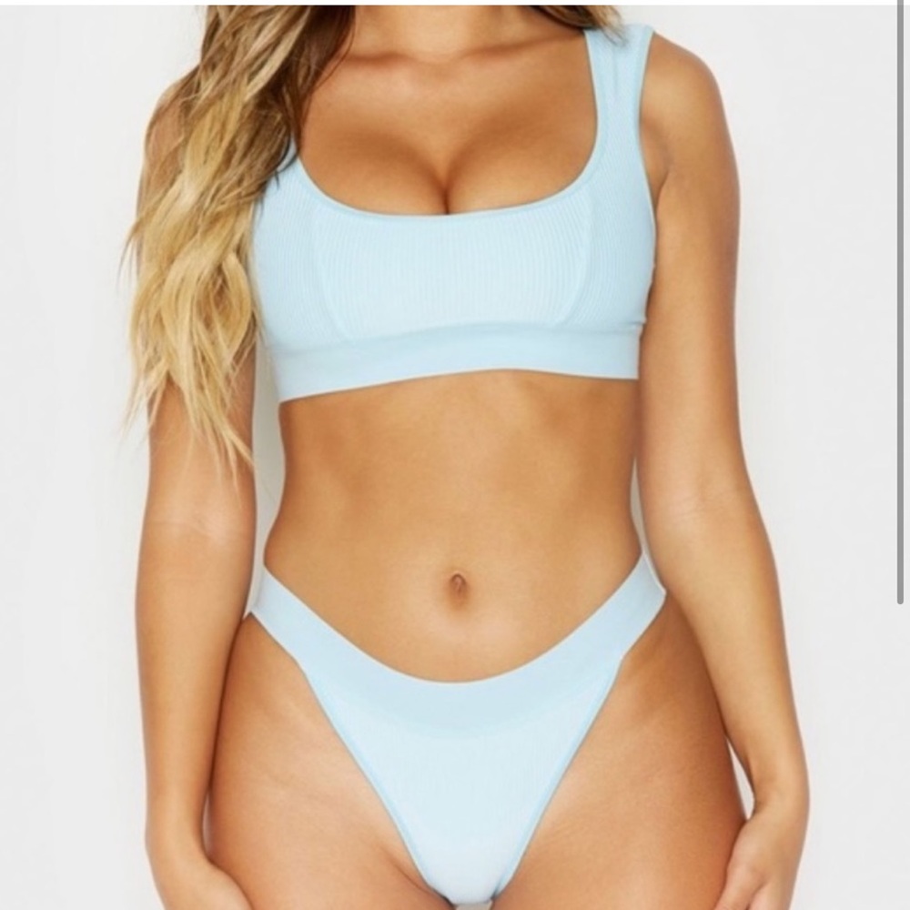 Frankie’s bikinis powder blue set
